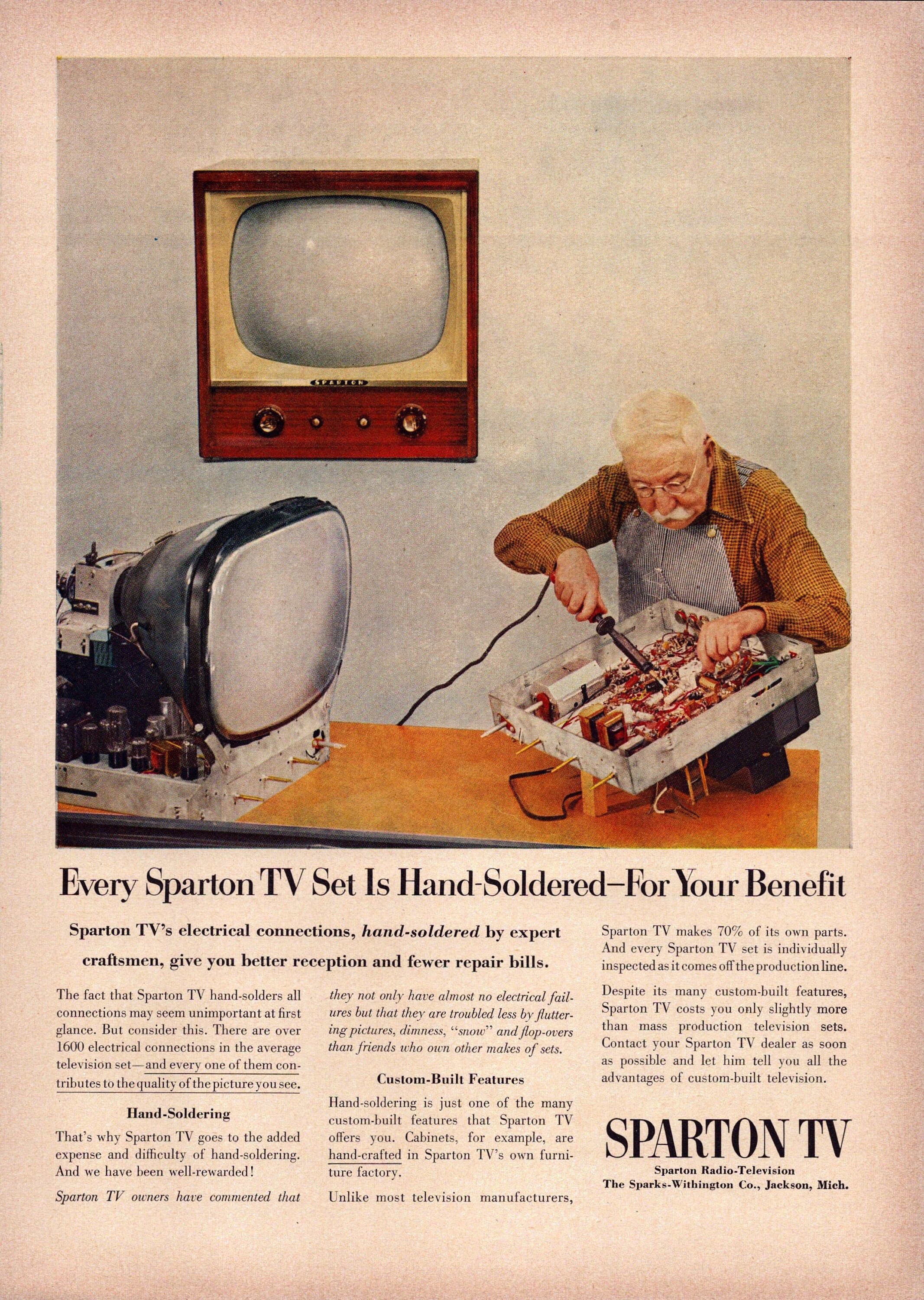 Antique B W Television Sets