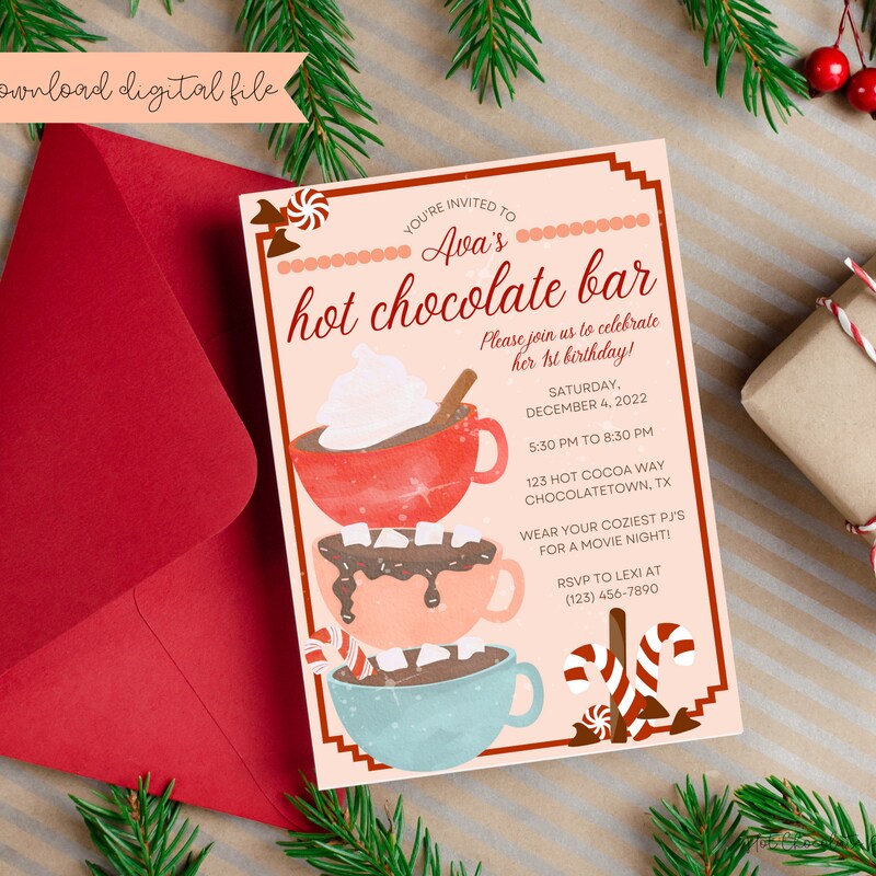 Hot Chocolate Bar - Etsy