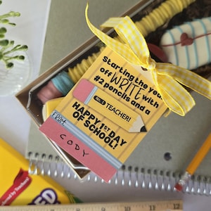 Cadeaukaartje 1e schooldag leraar direct downloaden - eerste schooldag cadeau voor leraar - cadeau leraar - goodiebag voor leraar - digitaal