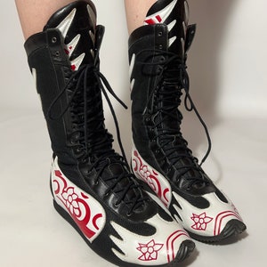 y2k archive Jette Joop boxing boots