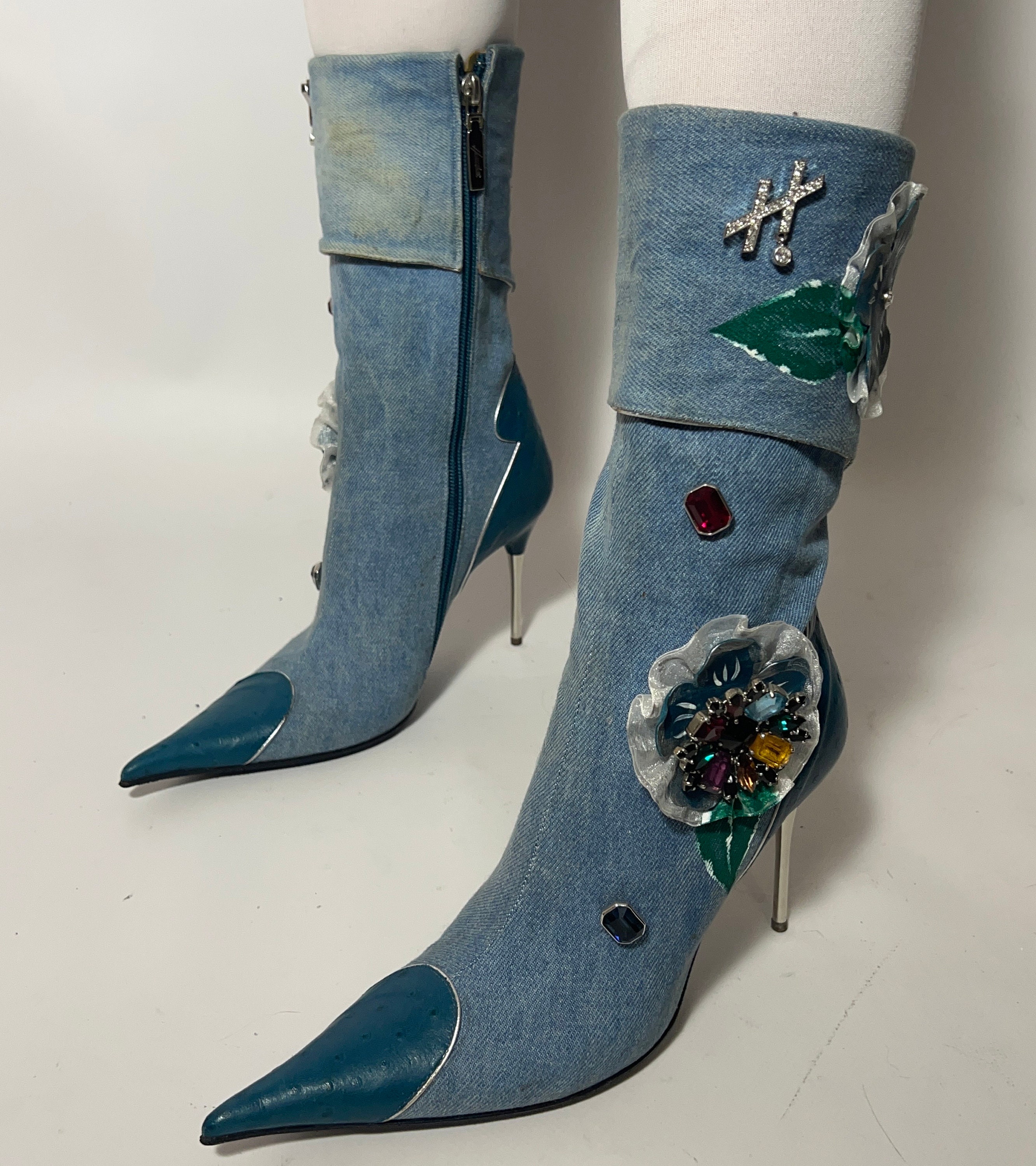 Y2k Vintage Hamlet Couture 2000s Boots Etsy