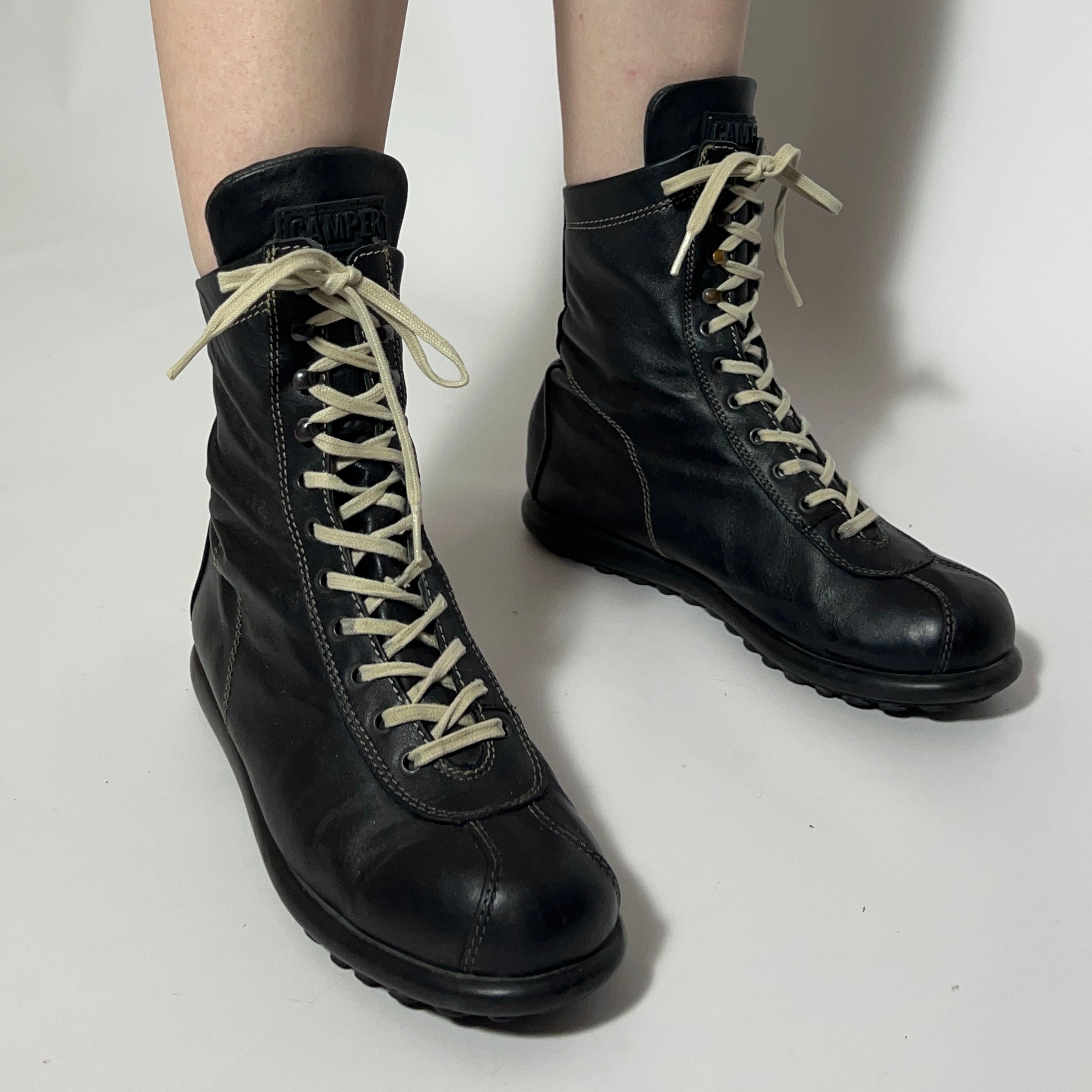 Y2k Archive Leather Boots Camper - Etsy Hong Kong Y2k Archive Leather Boots Camper - Etsy Hong Kong