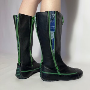 y2k archive Art Company motorcycle boots