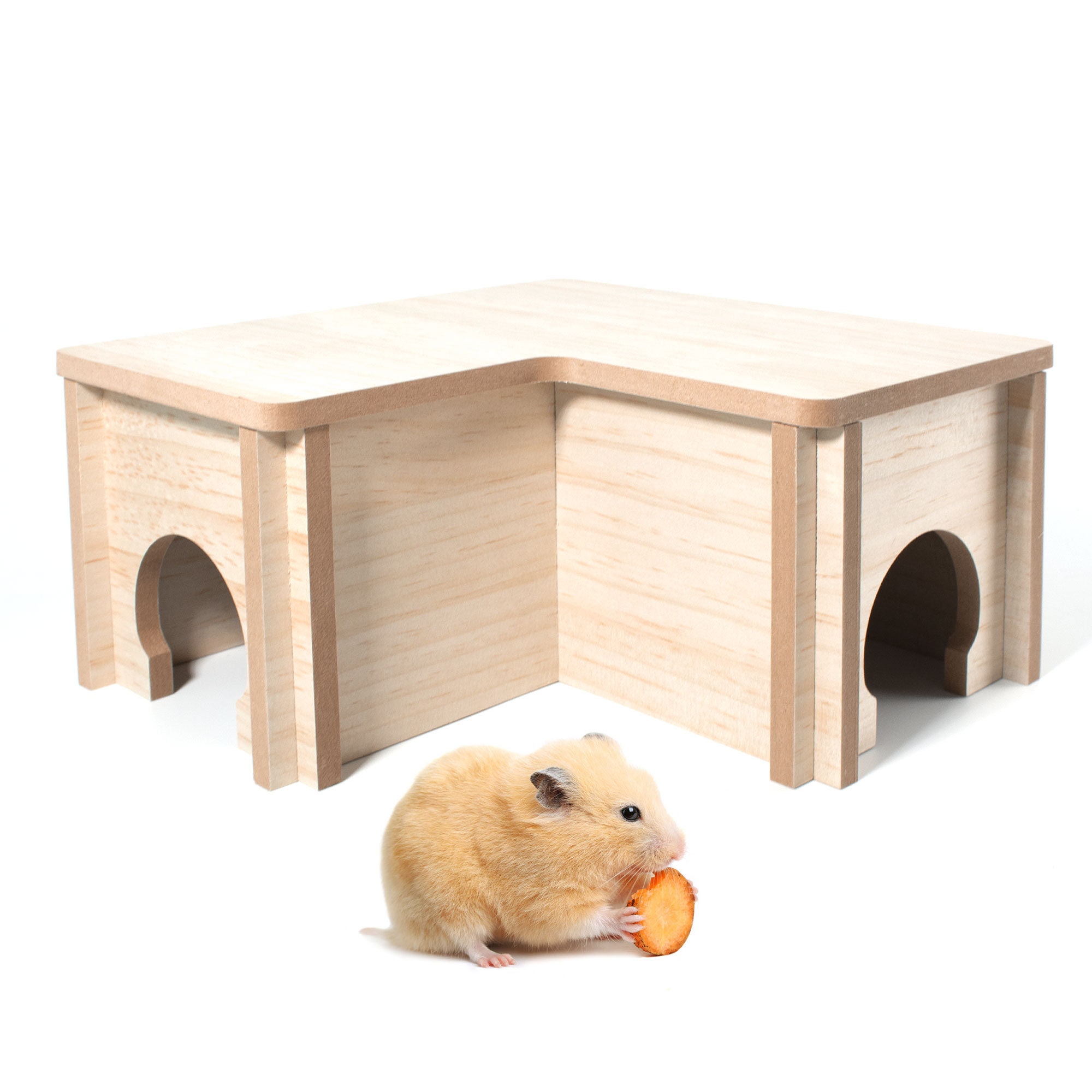 Comprar Laberinto para hámster, juguete, túnel, casa de madera, rata,  mascota, ratones, tubos de madera para animales, jaula de juego, juego de  túneles enanos, parque infantil