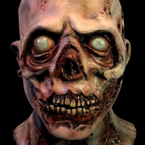 Handmade Latex Horror Mask - Rotter Full Head Latex Zombie Mask