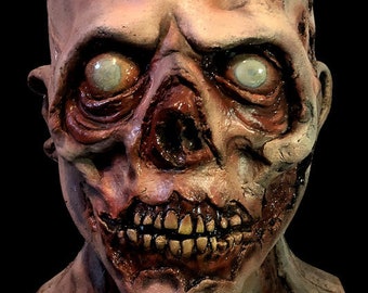 Handmade Latex Rotter Mask - Horror Zombie Mask