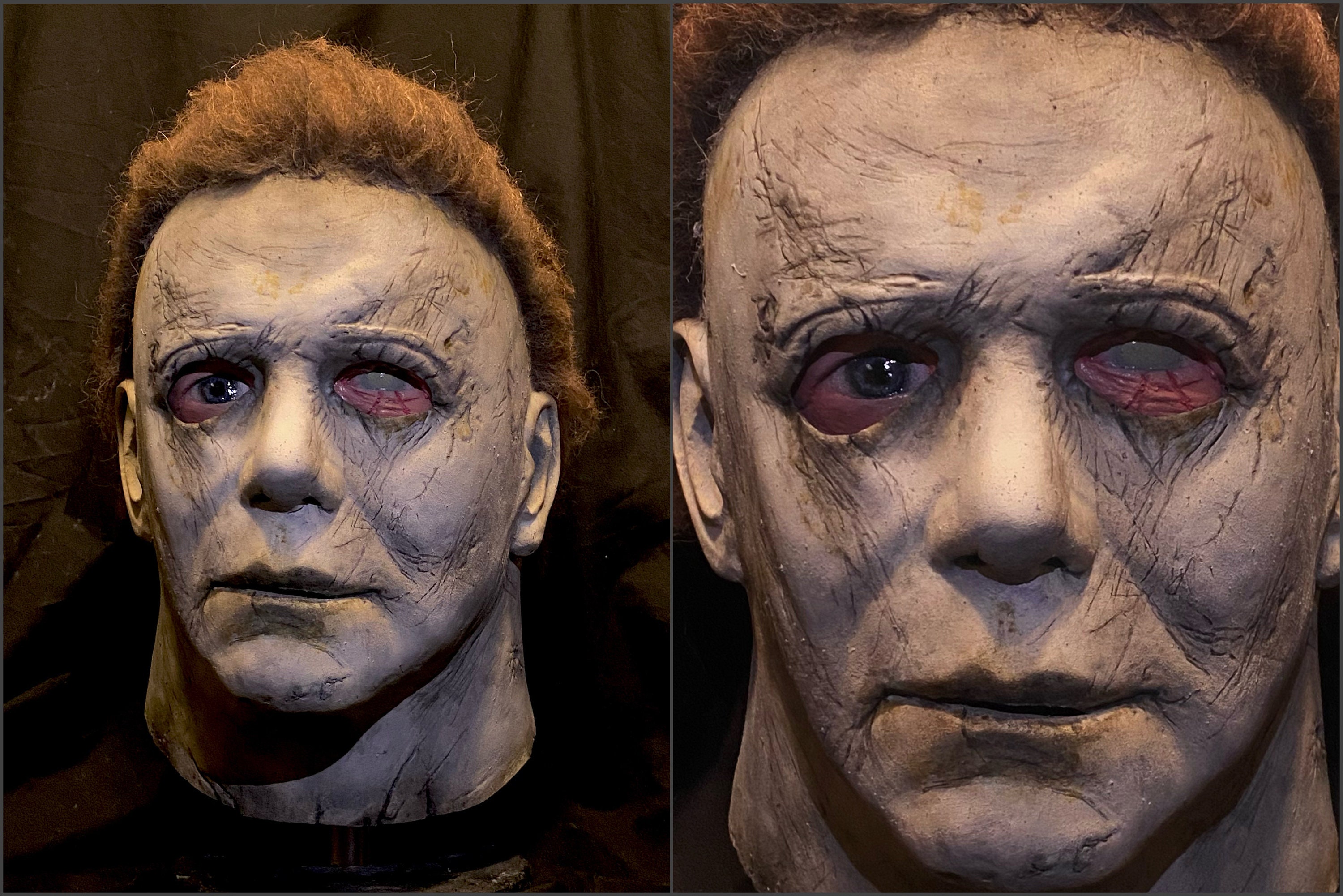 Handmade Latex Mask Eye Inserts for Display, Michael Myers Halloween Kills,  Halloween Ends Dead Eye 