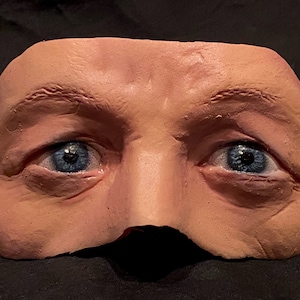Handmade Latex Mask Eye Inserts For Display, Michael Myers Halloween