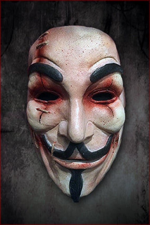 Handmade Latex Mask Anon Latex - Etsy