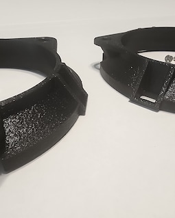FJ80 / FZJ80 Landcruiser Rear Door Speaker Spacer for Use With