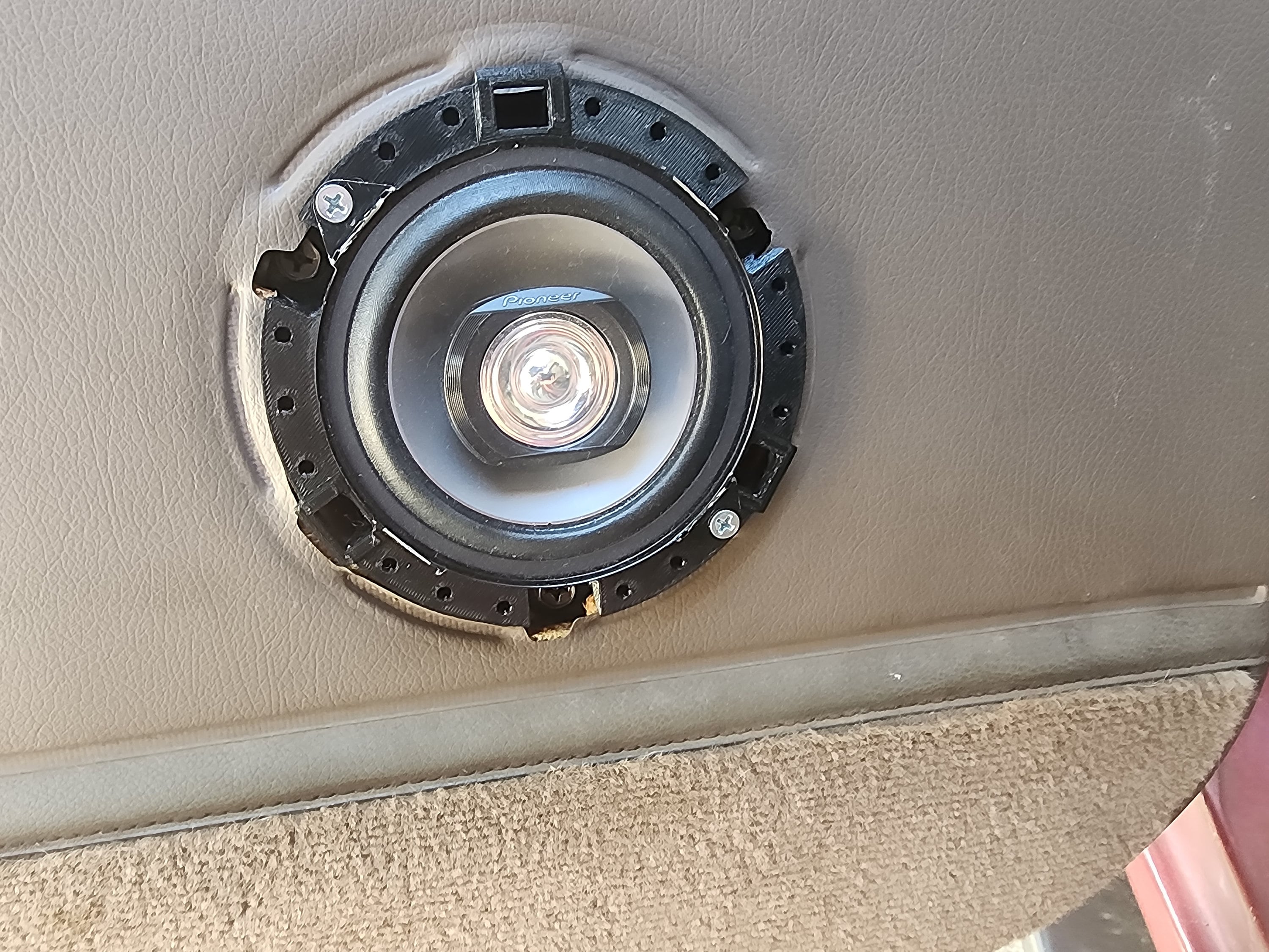 FJ80 / FZJ80 Landcruiser Rear Door Speaker Spacer for Use With