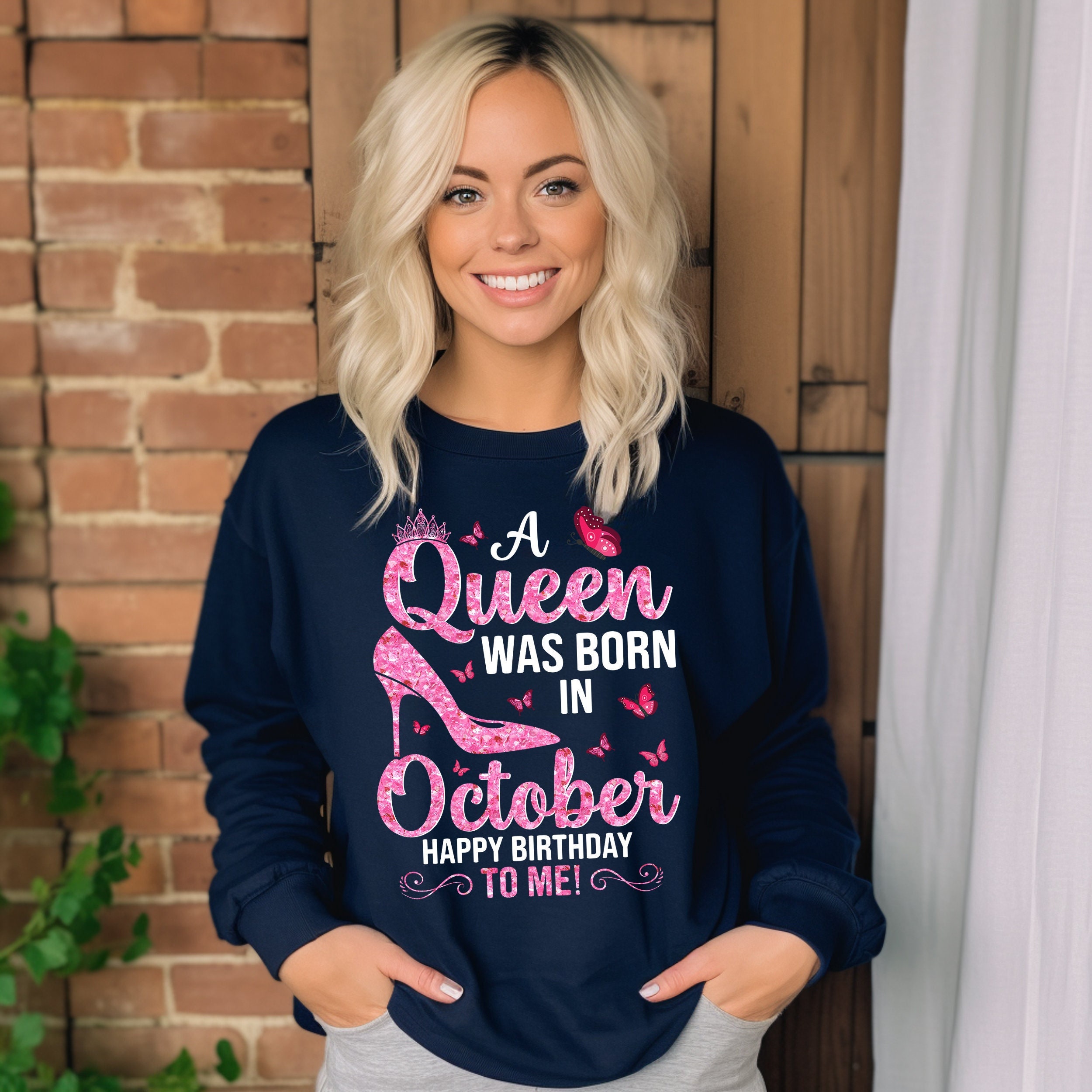 October Birthday Shirt - Etsy