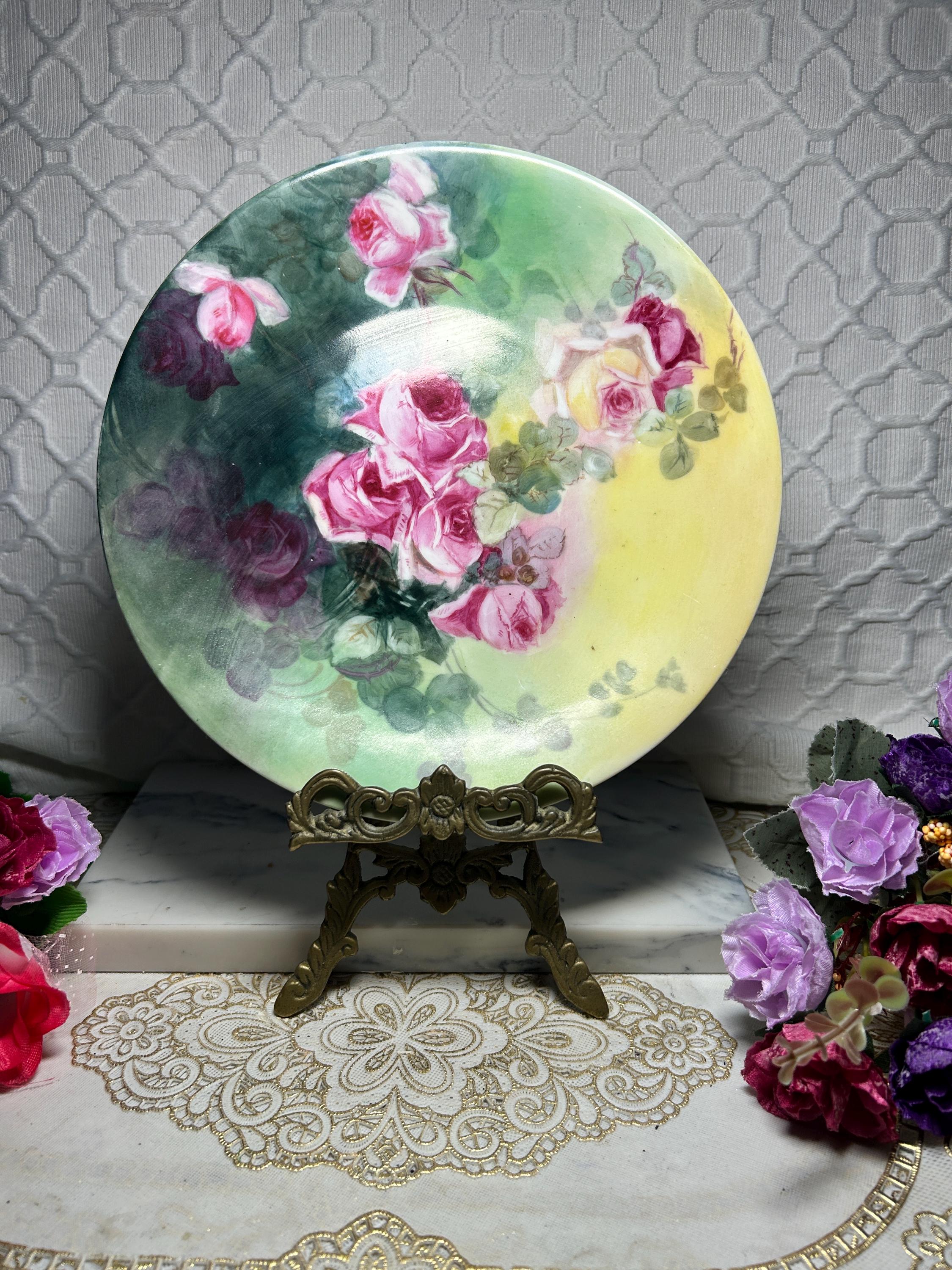 Limoges Pink Roses - Etsy Limoges Pink Roses - Etsy