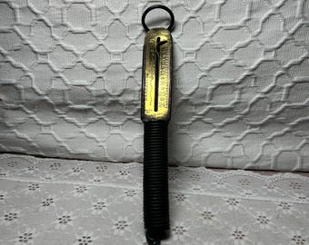 Antique Chicago Spring and Balance Co. Hanging Scale Gilfillans Pat: July 1 1880