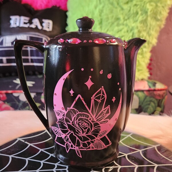 Goth Tea Set Etsy