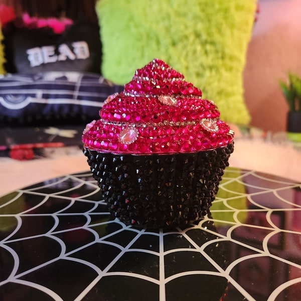 Rhinestone Cupcake Etsy