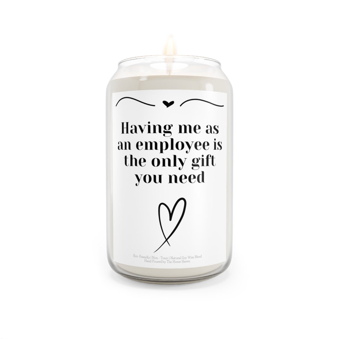 Funny Boss Candle Gift, Employee Candle, Funny Candle Gift for Boss