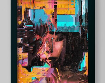 Impresión enmarcada "Mind Rot" (1/1), 25 x 20 cm, de Aaron Varshay