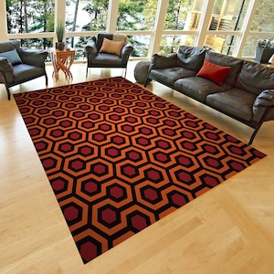 The Shining Rug, The Shining Carpet, Most Popular Hotel Carpet, Overlook Hotel, The Shining, Overlook Hotel Rug, Halloween Rug