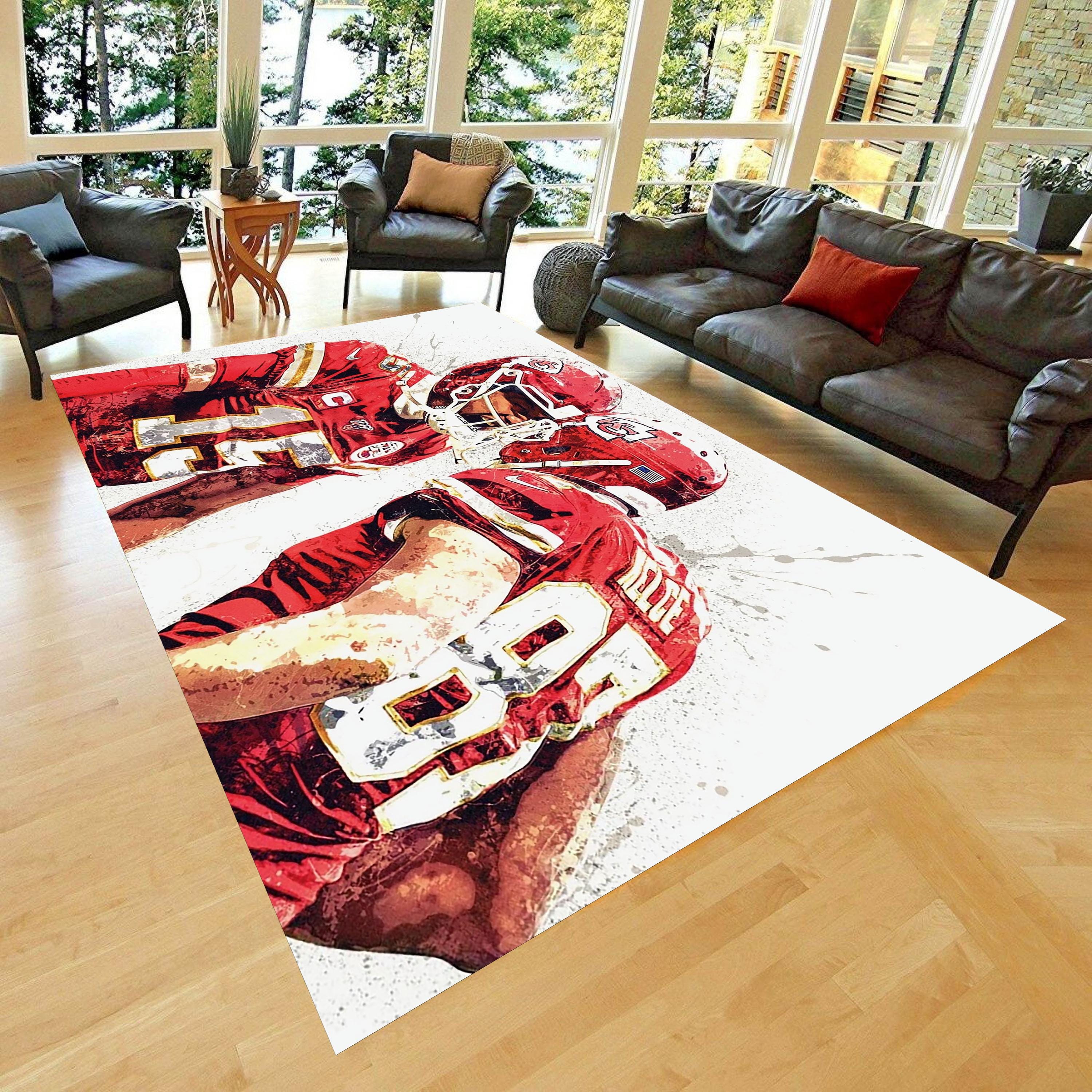 【rug】美品 KANSAS STATE NFL アメフト ラグ　マット rug】美品 KANSAS STATE NFL アメフト ラグ マット NFL Home Field