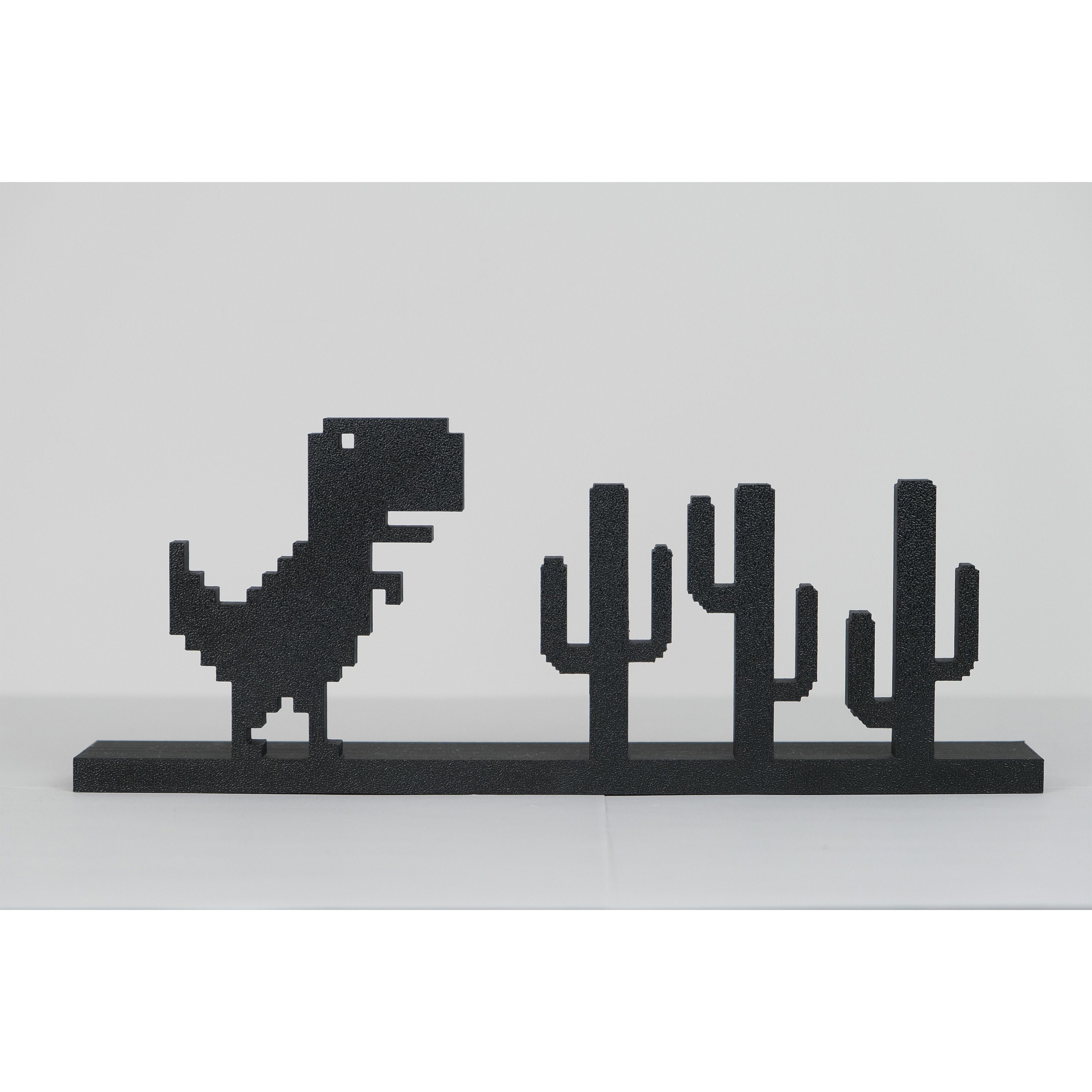 Chrome Dino – Offline T-Rex - Chrome Dinosaur - Kids T-Shirt