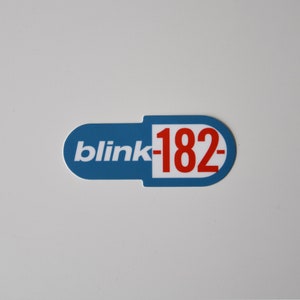 Blink 182 Logo Vinyl Sticker