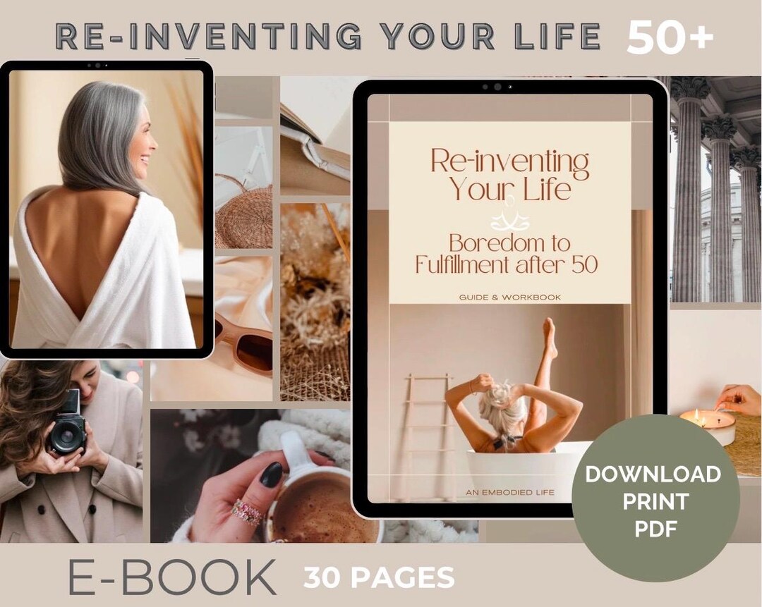Re Invent Your Life | Printable E Book | Gratitude Worksheets ...