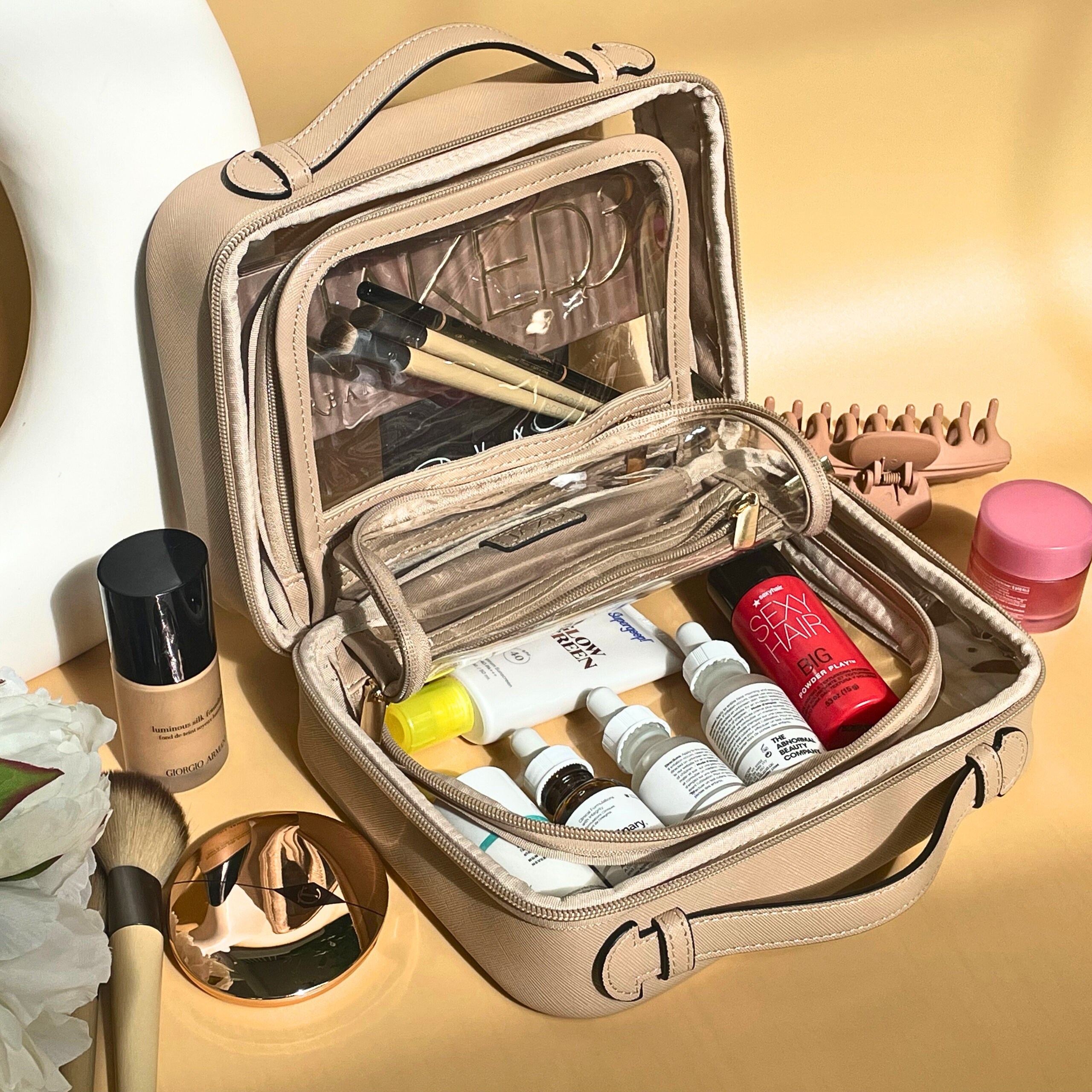 Clear Makeup Bag 