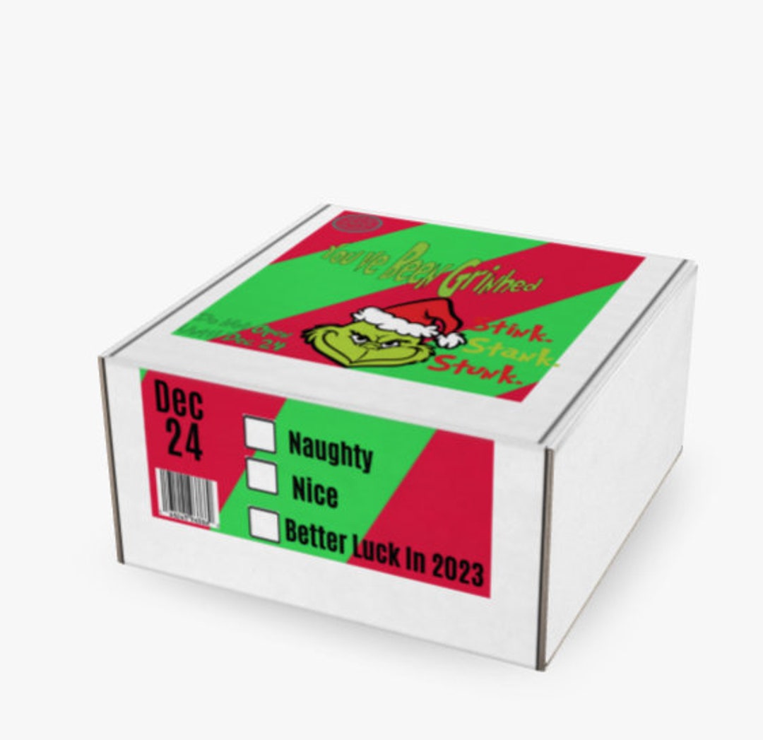 Grinchmas Boxes/ Christmas Box - Etsy