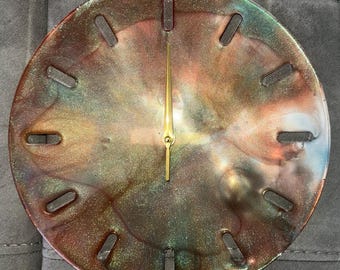 Reloj decorativo de resina