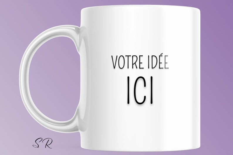 Mug personnalisé Mug Cadeau Cadeau personnalisé Texte, image, photo image 5