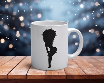 Mug "Betty Boop" personnalisable Idée cadeau Noël idéal pour les amoureux des cartoons rétros, à offrir ou à garder pour soi