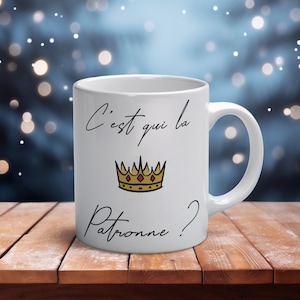 Paroles d'amour Cadeau Collegue de Travail femme Tasse Le Mug de la Super  Collegue : : Cuisine et Maison