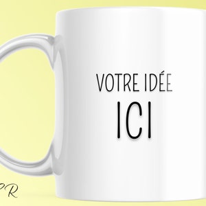 Mug personnalisé Mug Cadeau Cadeau personnalisé Texte, image, photo image 1