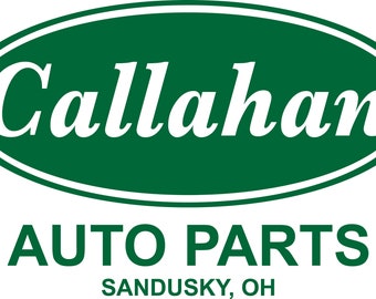 Vintage Callahans Auto Parts, SVG Print Ready,  Cut Files, Cricut, Silhouette, Movie Shirt