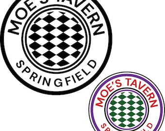 Moe's Tavern, SVG Print Ready,  Cut Files, Cricut, Silhouette, TV Shirt