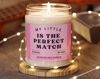 Big Little Reveal Gift, Big Little Reveal Candle, Sorority Big Little Basket Gift, Big Little Basket Stuffer, Sorority Merch