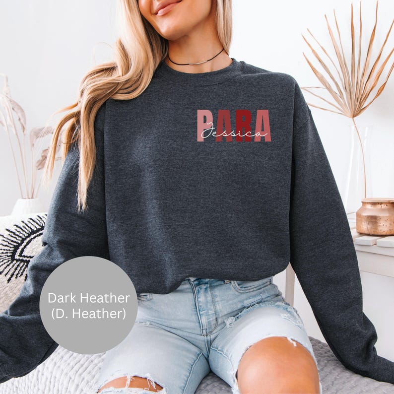 Paraprofessional Shirt, Custom Para Sweatshirt, Paraeducator T-Shirt, Paraprofessional Appreciation Gift, Para Shirt Bild 7