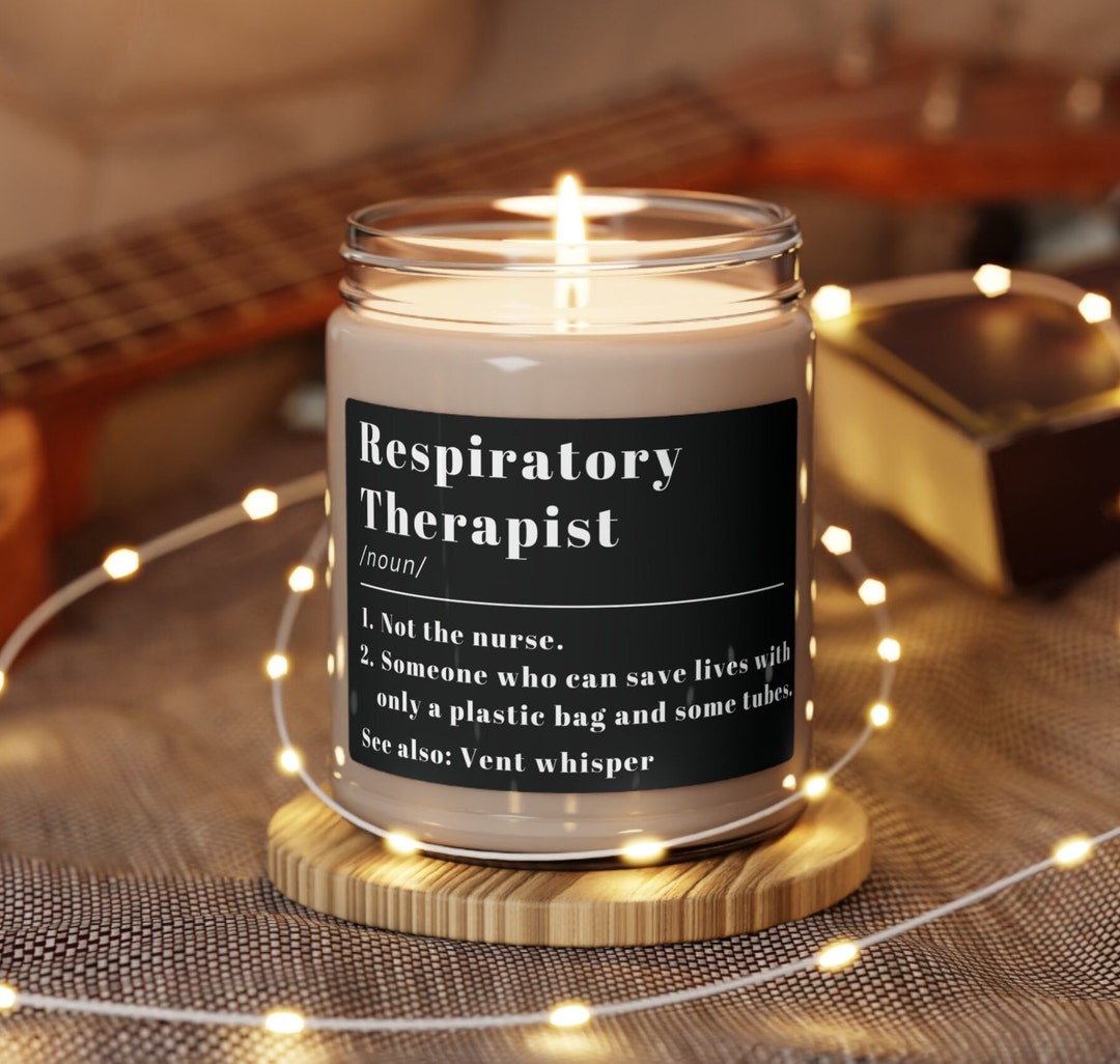 Respiratory Therapist Gifts, Respiratory Therapist Candle, Respiratory