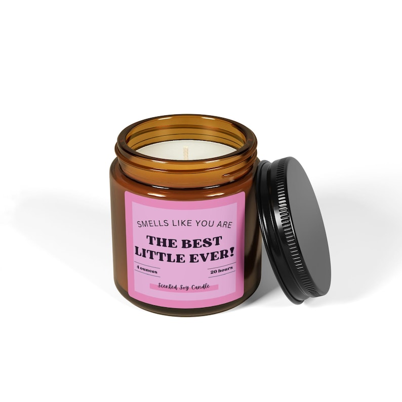 Big Little Reveal Gift, Big Little Reveal Candle, Sorority Big Little Gift, The Best Little, Greek Life Candle, Big Little Basket Stuffer image 7