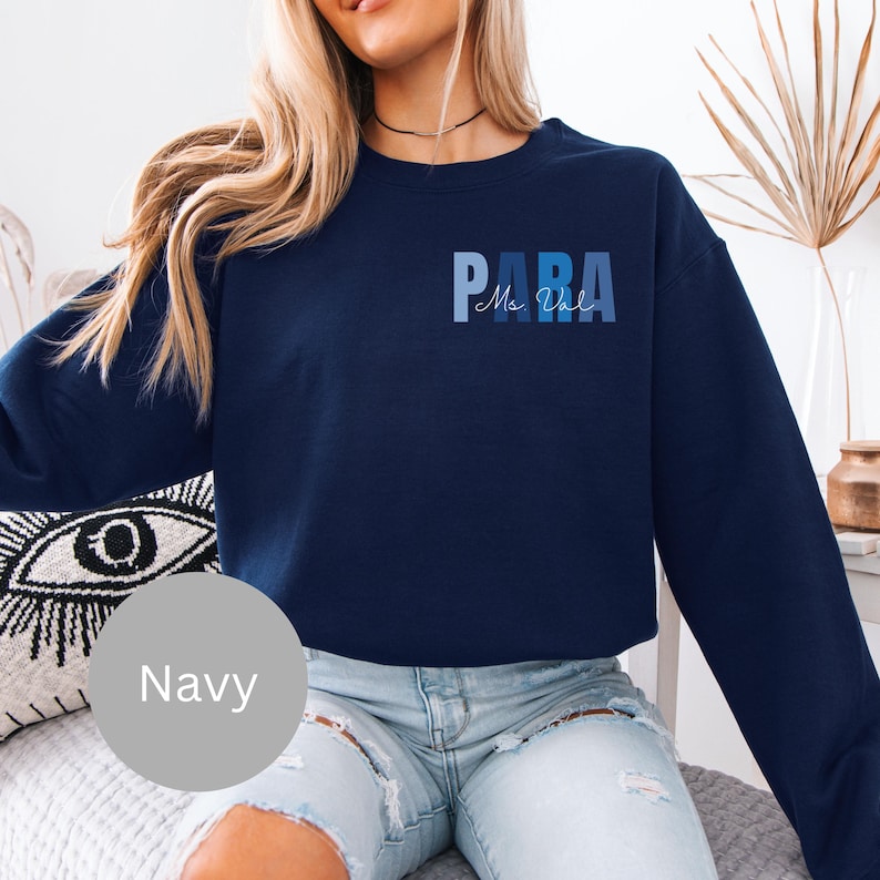 Paraprofessional Shirt, Custom Para Sweatshirt, Paraeducator T-Shirt, Paraprofessional Appreciation Gift, Para Shirt Bild 3