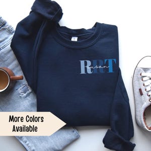 Respiratory Therapist Sweatshirt, Personalized Respiratory Therapist T-shirt, Respiratory Therapist Gifts, RRT Shirt, RRT Crewneck