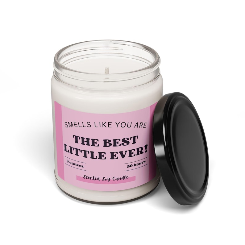 Big Little Reveal Gift, Big Little Reveal Candle, Sorority Big Little Gift, The Best Little, Greek Life Candle, Big Little Basket Stuffer image 4