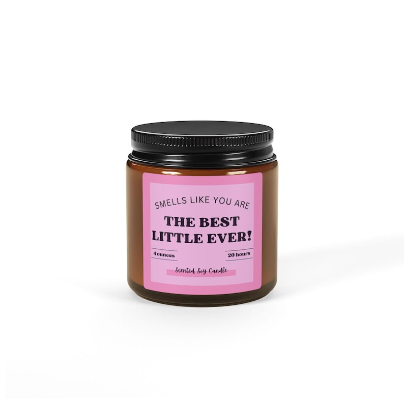 Big Little Reveal Gift, Big Little Reveal Candle, Sorority Big Little Gift, The Best Little, Greek Life Candle, Big Little Basket Stuffer image 6
