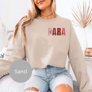 Paraprofessional Shirt, Custom Para Sweatshirt, Paraeducator T-Shirt, Paraprofessional Appreciation Gift, Para Shirt Bild 6