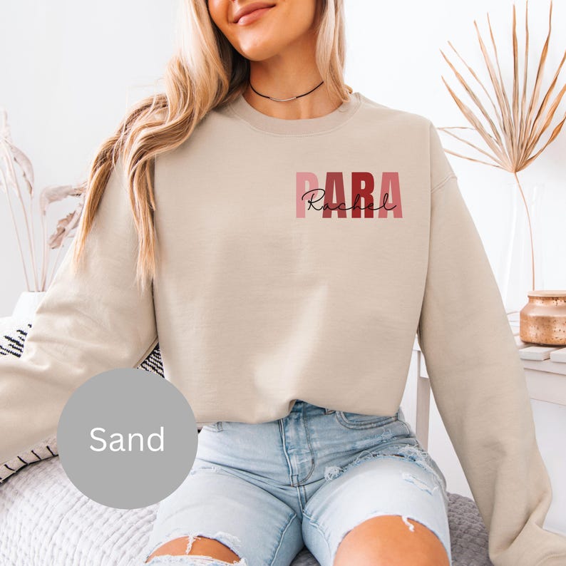 Paraprofessional Shirt, Custom Para Sweatshirt, Paraeducator T-Shirt, Paraprofessional Appreciation Gift, Para Shirt Bild 6