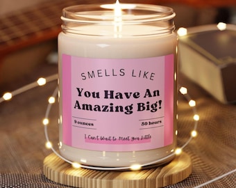 Big Little Reveal Gift, Big Little Reveal Basket Stuffer, Funny Sorority Sister Candle, Sorority Little Gift, Sorority Big Gift
