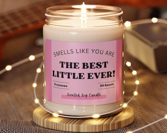 Big Little Reveal Gift, Big Little Reveal Candle, Sorority Big Little Gift, The Best Little, Greek Life Candle, Big Little Basket Stuffer