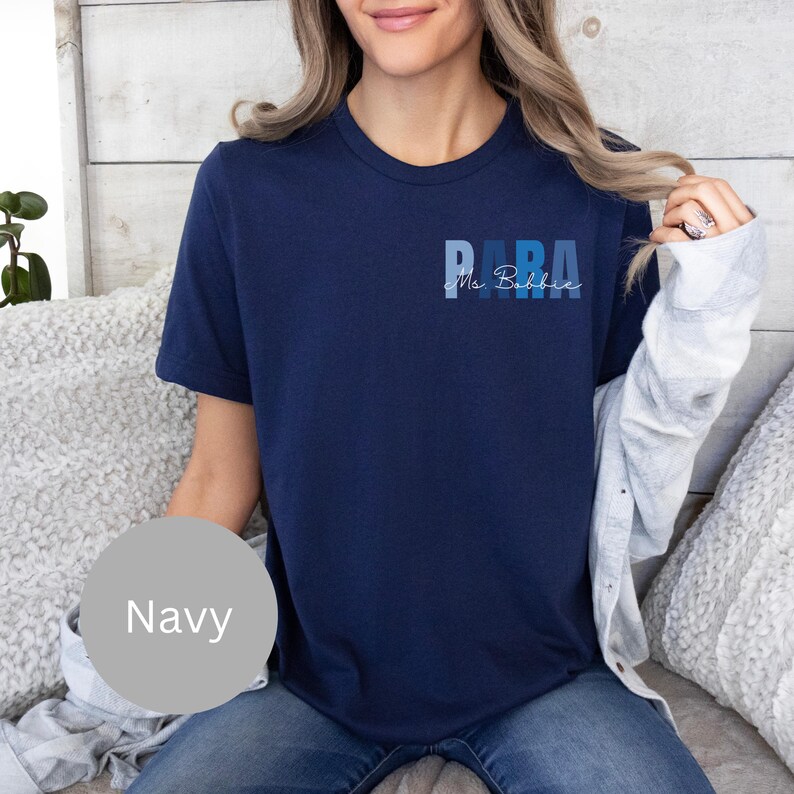 Paraprofessional Shirt, Custom Para Sweatshirt, Paraeducator T-Shirt, Paraprofessional Appreciation Gift, Para Shirt Bild 13