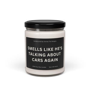 Car Guy Gift, Racer Gift, Mechanic Gift, Car Guy Candle, Car Enthusiast Gift bild 3